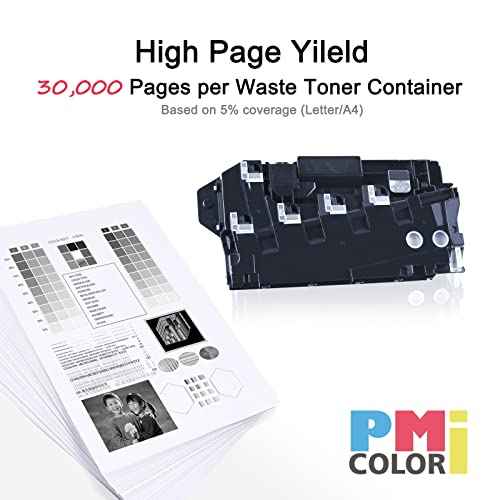 108R01416 Waste Toner Box 6510 WorkCentre 6515 Waste Toner Box for Xerox Phaser 6510 WorkCentre 6515 VersaLink C500 C505 C600 C605 (1 Pack Black)