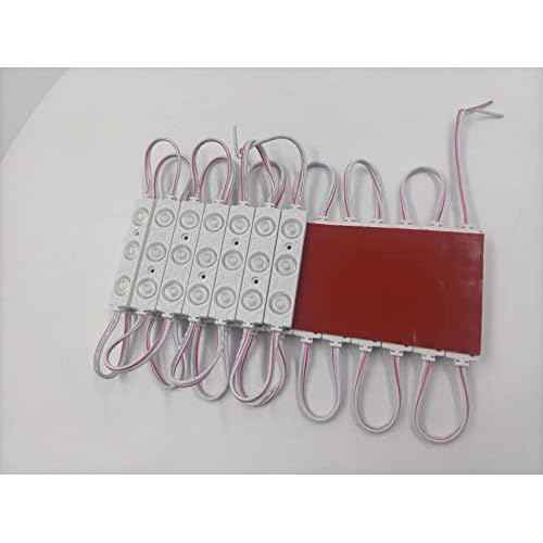 Q QINGCHEN Blue LED Module DC12V 1.32W Module Strip Light for Letter Advertising Signs with Tape Adhesive Backside (200 PCS Pack)