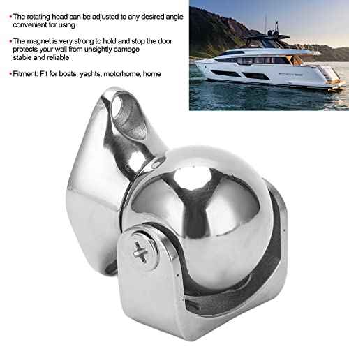 Magnetic Door Stopper 316 Stainless Steel Yacht Accessories for Boat Motorhome RV Door Catch Holder