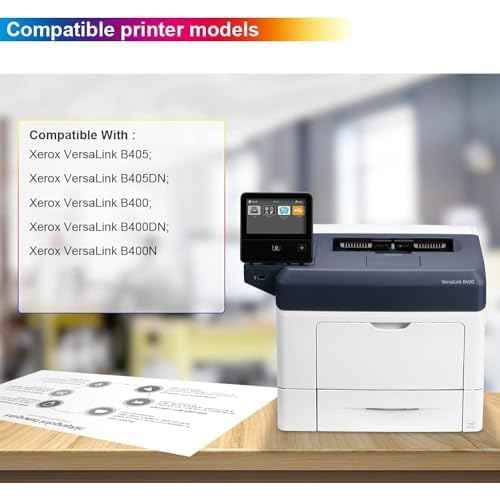VersaLink B400 B405 Toner Cartridge 106R03584 Extra High Yield 24,600 Pages Replacement for Xerox Versa Link B400 B405 B400DN B400N B405DN Printer Ink, 1-Pack