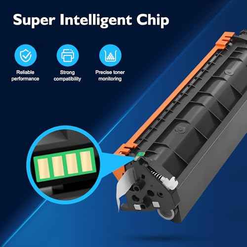 051H CRG051H Toner Cartridge Replacement for Canon 051H High Yield Black Toner Cartridge 051 CRG051 CRG-051H for imageCLASS MF264dw MF267dw MF269dw LBP162dw LBP161dn Printer (Black, 4-Pack)