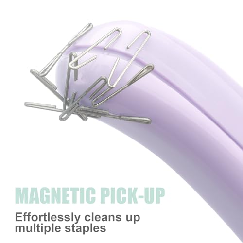 ZZTX 5 Pack Magnetic Staple Removers with Color-Coded Handles - Office & Classroom Supplies