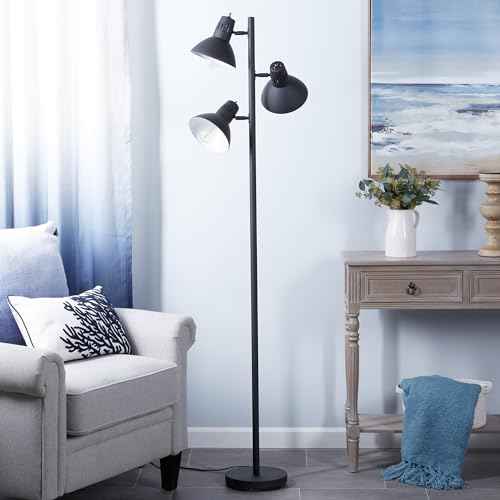 Litex Industries: Metal 3 Track Tree Floor Lamp in Bronze Finish