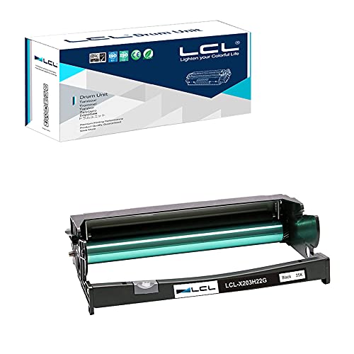 LCL Remanufactured Drum Unit Replacement for Lexmark X203H22G X203 X203N X204 X204N Printer(1-Pack)