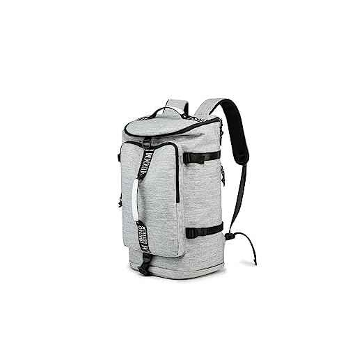 Gym Duffle Bag Waterproof black Laptop Backpack Suitable for Hiking, Fishing, Travel 40L Large Capacity Trendy Cool Lightweight Backpack for Men and Women