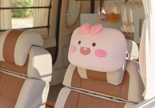 KAKA0 Official Merchandise- Head Rests for Office Chairs Car Seats -Ryan Apeach Choonsik (Apeach Rest)
