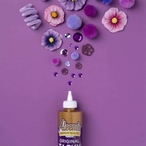 Aleene's Original Tacky Glue, 8 oz - All-Purpose Craft Adhesive (Original Formula)