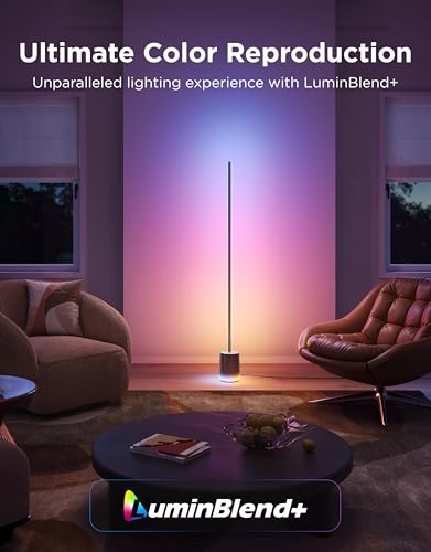 Govee Smart Floor Lamp with LuminBlend+ | Tunable 1000K-10000K, App & Voice Control