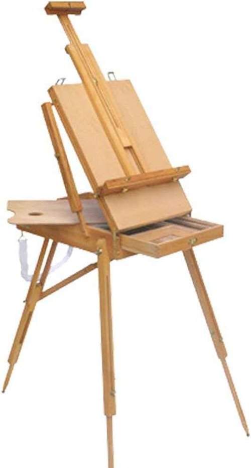 4 Less Co French Easel Wooden Sketch Box Portable Folding Art Artist Painters Tripod Stand