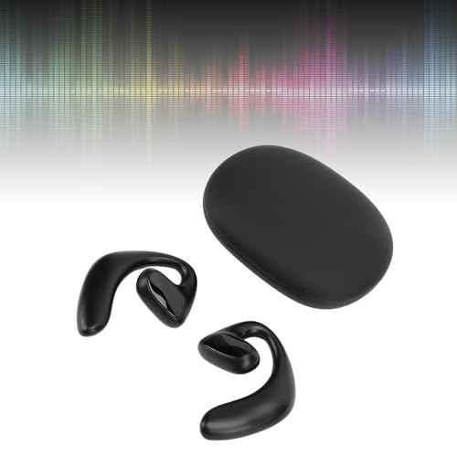 M8 Translator Earbuds, 144 Language Real Time Translator, IPX5 USB Charging Two Way Translator Device for Business Meetings Travel, Built in Speaker (Black)