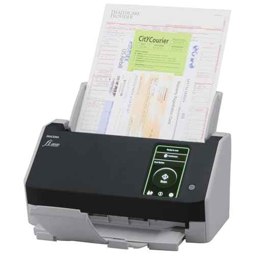 RICOH fi-8040 Fast Front Office & Desktop Document, Receipt, ID Card Scanner with 50 Page Auto Feeder and PC-Less DirectScan Capability