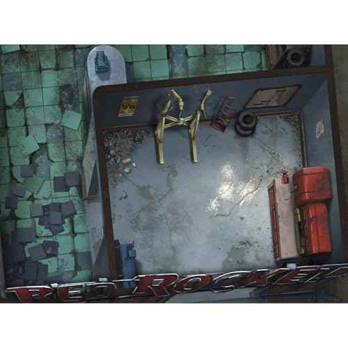 Modiphius Entertainment: Fallout: The Roleplaying Game - Map Pack 2: Wasteland Locales - 32 Page RPG Book & 4 Double-Sided Poster-Sized Maps, Tabletop