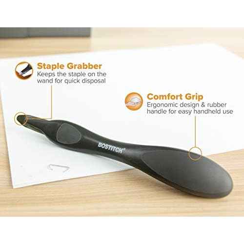 Bostitch Office Professional Magnetic Easy Staple Remover, Black (40000M-BLK)