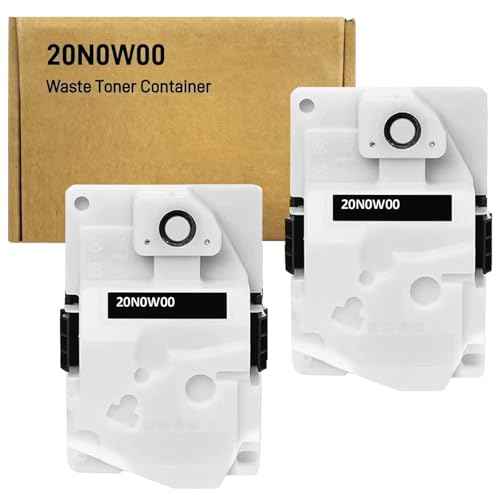 20N0W00 Waste Toner Container Replacement for Lexmark 20N0W00 Waste Toner Bottle, Compatible with Lexmark C3224dw, C3326dw, CS331dw, CX331adwe, MC3224adwe, MC3224dwe, MC3326adwe Printer (2 Pack)