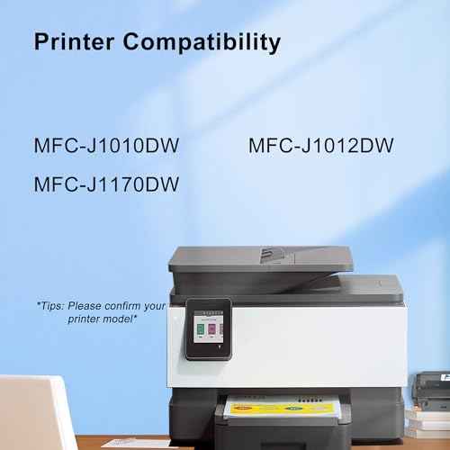 GoToners LC401XL Ink Cartridges Compatible for Brother LC401 Work with Brother MFC-J1010DW MFC-J1012DW MFC-J1170DW Printer (5, Multicolor, XL)