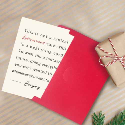 Funny Retirement Card for Women Men, Best Farewell Gifts for Coworkers, Coworker Leaving Card, Happy Retirement Gifts for Retired Friends Boss Teachers Nurses Dad Mom