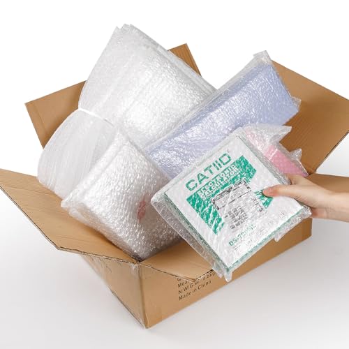 WENQUIT 8''x12'' Bubble Pouch Wrap Bags 100 Pack - Protective Shipping Bags