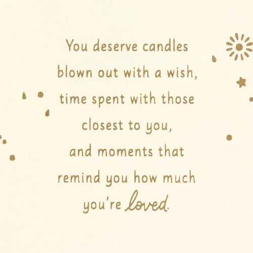 Hallmark Birthday Card for Her (You Deserve the Best, Party Icons) for Sister, Coworker, Friend