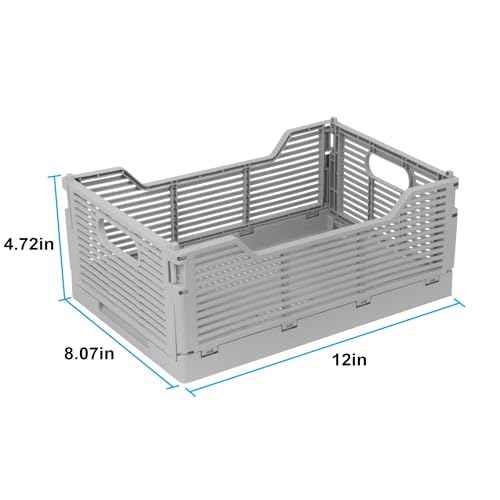Milk Crate - Milk Crates - Milk Crates Heavy Duty - Collapsible Crate - Crates for Storage - Milk Crates for Storage - Storage Crates - Plastic Crates for Storage - Plastic milk Crate