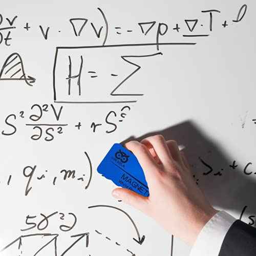 OWLKELA Magnetic Whiteboard Eraser, Dry Eraser Board Erasers, Dry Eraser for White Board, for Classroom, 4 Pack, Perfect for Home, College and Office Use