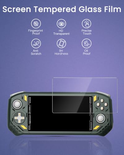 YAJOJO 1 Pack Screen Protector for AISLPC RG52 MINI Retro Handheld Console