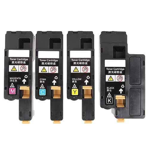 Marhynchus Printer Toner Cartridge Replacement 4pcs for Phaser 6000/6010/6015, Easy Installation, Cost-Effective, High Capacity, Compatible with Phaser Series, Perfect for Home & Office Use