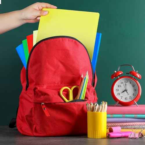 Habgp 100 Pack Plastic Folders with Pockets, 5 Color Heavy Duty Two Pocket Folder Business Card Holder for Office High School, Business Resume
