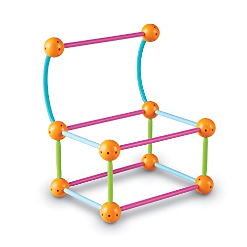 Dive Into Shapes! Learning Resources Geometric Construction Set for Kids