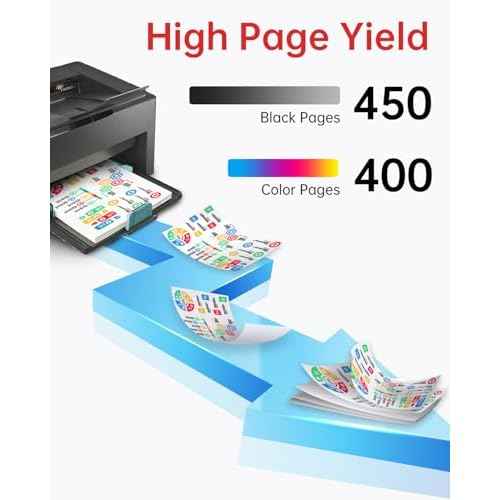 Ink 275 and 276 Replacement for Canon 275 and 276 Ink Cartridges Cannon Ink 275 276 275XL 276XL for Canon Pixma TS3722 TR4720 TR4700 TS3700 TS3522 TR4722 Printer Ink 275 Combo Pack