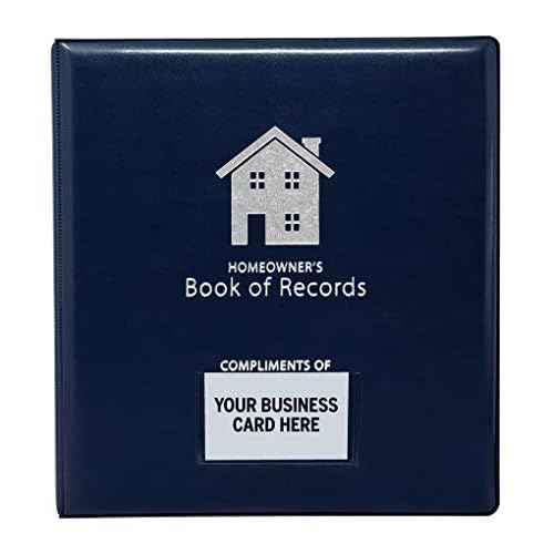 The Homeowner's Book of Records (Navy)