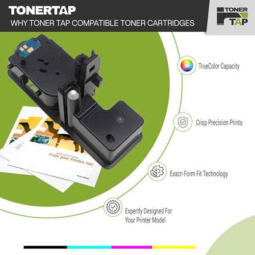 TonerTap TK-5492K Toner Compatible with Kyocera ECOSYS PA2101cwx, PA2101cx, TK-5492 Toner Cartridge with Chip for Kyocera ECOSYS MA2101cwfx, MA2101cfx