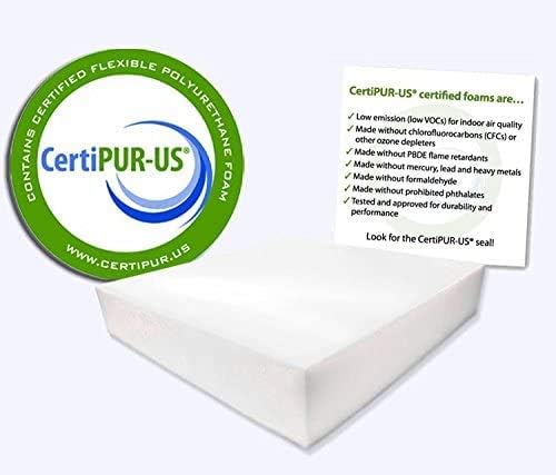 Skiennix 24" x 24" Square Foam Sheet - Durable and Versatile Cushioning Material