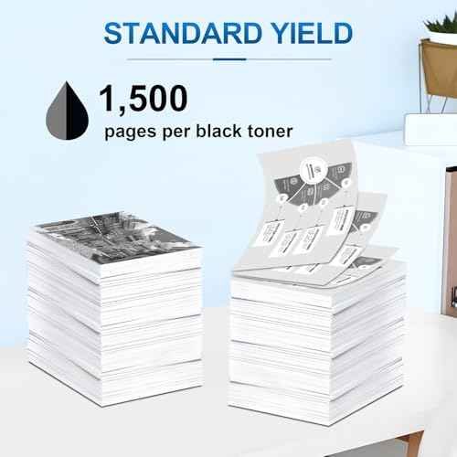 201A Black Toner Cartridges(with Chip) Comaptible with 201A CF400A Toner Cartridges, Works for Color Pro MFP M277dw M277c6 M252dw M252n M252 M277 M277n Ink Printer (Black, 2-Pack)