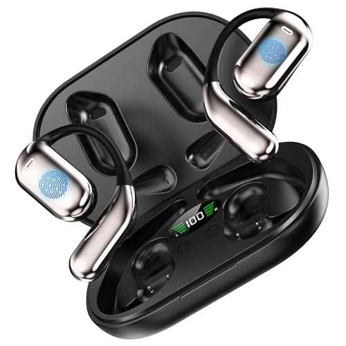 AI Translation Earbuds, 3-in-1 Wireless Language Translator Earbuds Real Time, Translating Earbud for 144 Languages, HF Sound, Bluetooth 5.4 Headphones for Business Learning with Charging Case, Black
