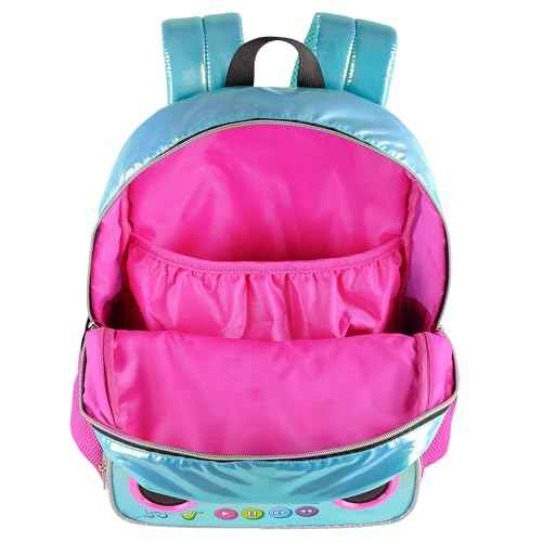 Fashion Angels XOMG POP! Backpack with Built-in Bluetooth Speakers in Turquoise ? Adjustable Straps, Spacious Compartments, Lightweight, Official XOMG POP! Merchandise, Perfect for Kids & Tweens