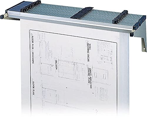 Safco Products 5030 Drop and Lift Wall Rack, Tropic Sand