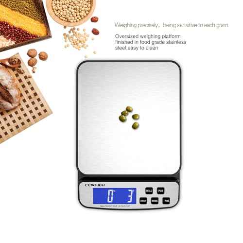 Digital Shipping Scale 110 lbs x 1g with Hold and Counting Function Mail Scale Postage Scale for Shipping Packages,Postal Scale for Warehouses, Homes, Offices, and Courier Companies