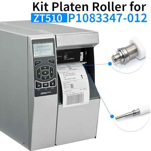 P1083347-012 Kit Platen Roller for Zebra ZT510 Thermal Printer Barcode Transfer Roller 203dpi 300dpi