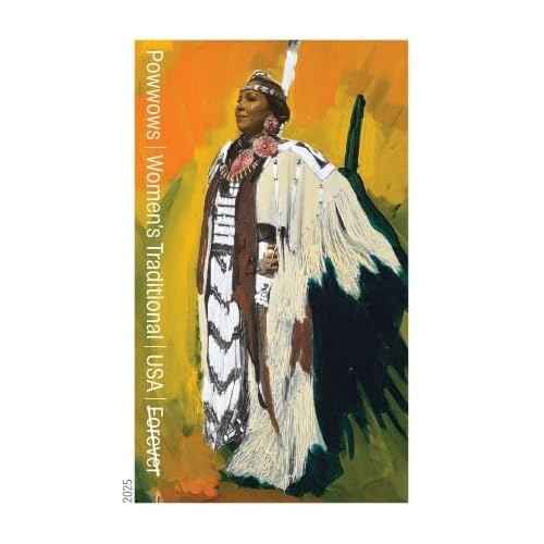 Powwows Celebrating Native American Culture 2025 (Sheet of 20) First-Class Mail Forever Postage Stamps