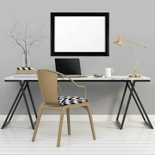 Quartet Magnetic Dry Erase Board, 17" x 23" Whiteboard/White Board, Black Frame (79282)