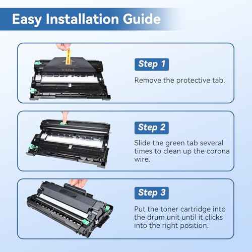 MYTONER Compatible DR730 Drum Unit (Not Toner) Replacement for Brother DR 730 DR-730 Drum Unit for MFC-L2710DW MFC-L2750DW HL-L2395DW HL-L2370DW HL-L2350DW HL-L2390DW DCP-L2550DW Printer (2 Pack)
