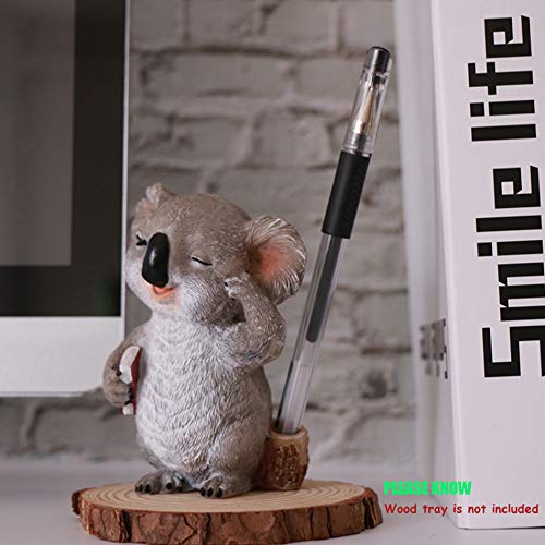 Cute Koala Bear Animal Pen Holder Desk Organizer Office Desktop Stationery Organizer Funny Bathroom Kitchen Bedroom Home Decor Christmas Present Gifts