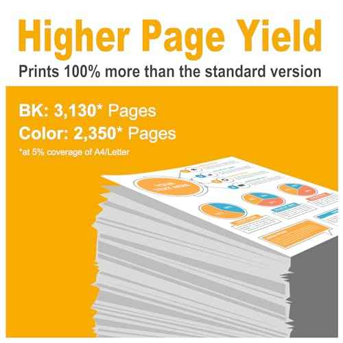 067H 067 Toner Cartridge Set 4 Pack High Capacity Remanufactured Replacement for Canon 067H for imageCLASS MF656Cdw MF653Cdw MF654Cdw LBP632Cdw LBP633Cdw Printer