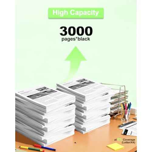 TN760 Compatible Toner Cartridges Replacement for Brother TN-760 TN730 TN-730 High Yield to Use with MFC-L2710DW MFC-L2750DW HL-L2350DW HL-L2370DW HL-L2395DW HL-L2390DW DCP-L2550DW (2 Pack)