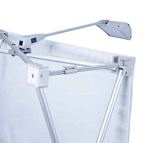 Vispronet Universal Pop Up Light Brackets ? Compatible with All Pop Up Models ? Bracket Measures 1.4in x 0.7in x 2.8in and Weighs 0.04lbs ? Made of Sturdy Plastic ? Set of 20