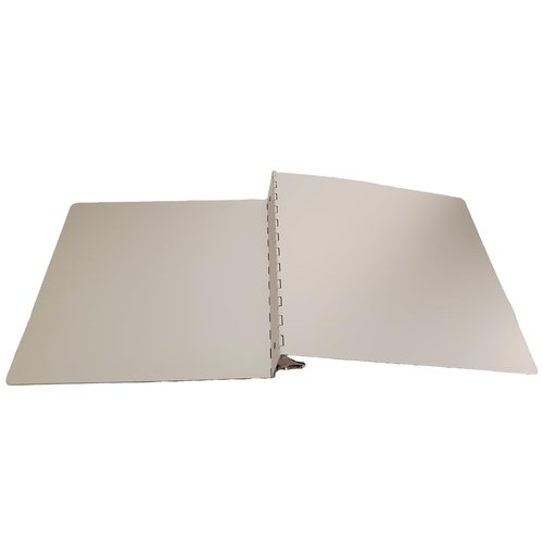 Posse Box - 3-Ring 2" Binder RD-29 · Anodized Aluminum Silver · 11-5/8" x 10-1/4" x 2-2/8" · Storage Organizer