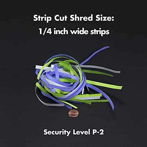 Aurora Professional Strip Cut Paper Shredder/CD/Credit Card Shredder Without Wastebasket, 8-Sheet Strip-Cut No Basket