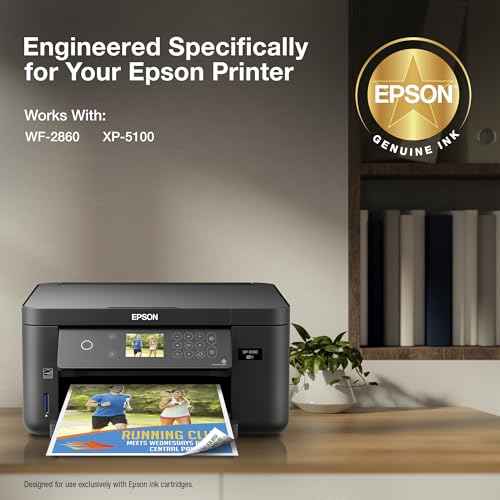 EPSON 202 Claria Ink High Capacity Black Cartridge (T202XL120-S) Works with WorkForce WF-2860, Expression XP-5100