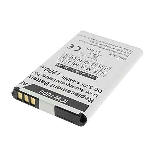 Artisan Power Replacement Battery for UniData ICW-1000G and WPU-7800 Phones | 1200 mAh | Lithium Ion Rechargeable | Replaces OEM Number ICW-1000B and KAL523450AR