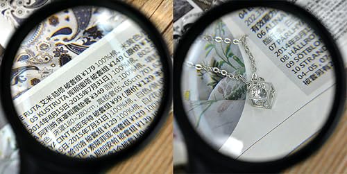 Heavy-Duty Handheld Magnifying Glass with LED Light | 3X & 45X Magnification